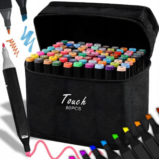 MARCADORES DE 80 PIEZAS